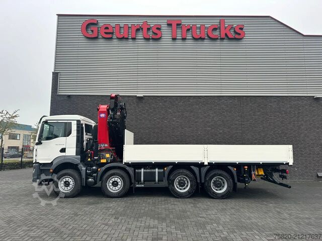 Kranwagen MAN TGS 35.470 8X4 HMF 4020-K6 + FJ 600 K4  KRAAN/K...