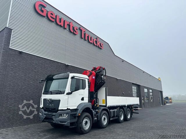 Kranwagen MAN TGS 35.470 8X4 HMF 4020-K6 + FJ 600 K4  KRAAN/K...