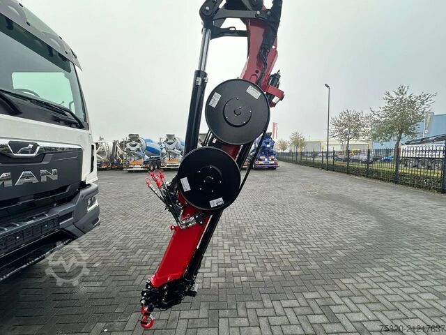 Crane truck MAN TGS 35.470 8X4 HMF 4020-K6 + FJ 600 K4  KRAAN/K...