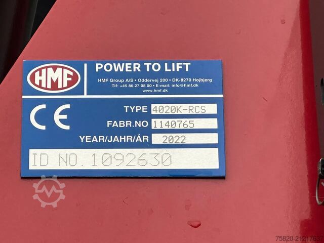 Crane truck MAN TGS 35.470 8X4 HMF 4020-K6 + FJ 600 K4  KRAAN/K...