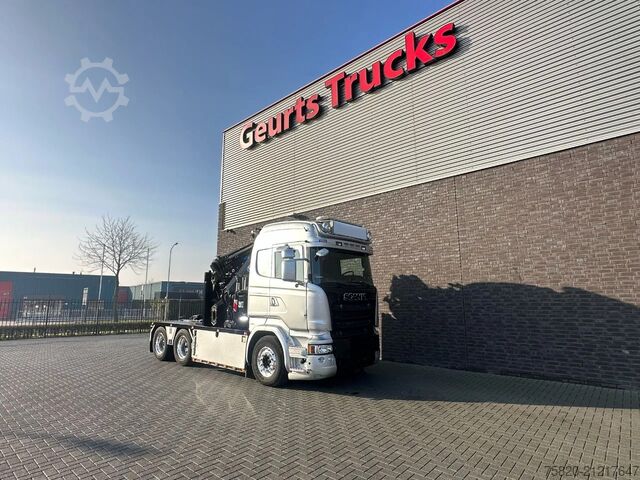 Kranwagen Scania R580 V8 6X4 TREKKER/TRACTOR/SZM MET EFFER 315/6...
