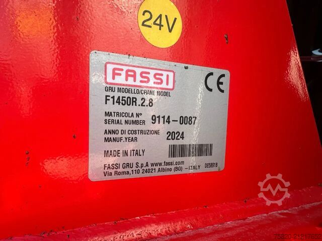Kranwagen Volvo FH 500 8X4 RF-RT40G  FASSI F1450R.2.8 + JIB L82...