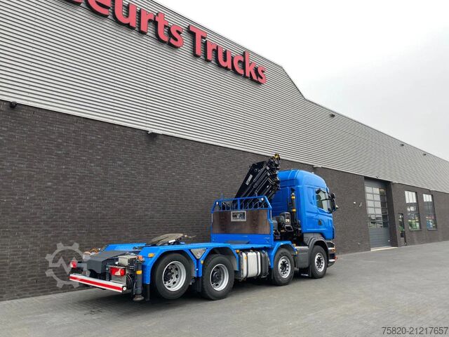 Kranwagen Scania R560 V8 8X2 TREKKER/BAKWAGEN + HIAB 477E-8 HIPR...