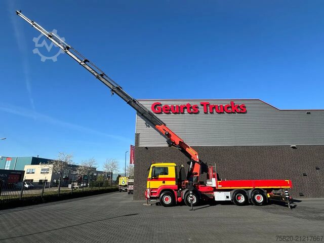 Kranwagen MAN 35.480 8X4H-6 BL MET PALFINGER PK92002-SH H KRA...