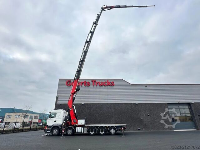 Kranwagen Scania R520 V8 10X4 TRIDEM + F1650RA.2.28 + JIB L816 K...