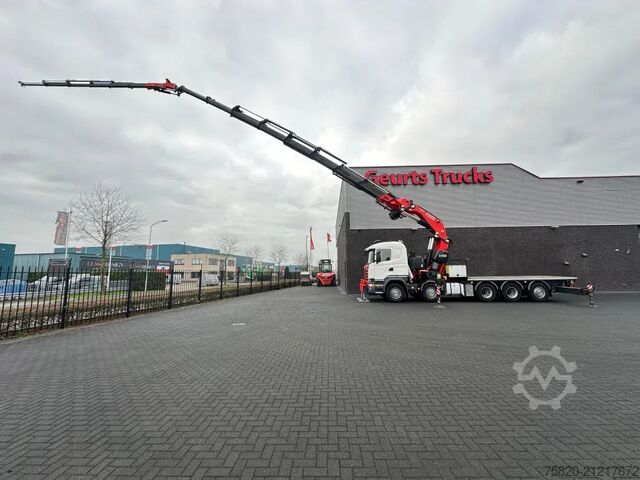 Kranwagen Scania R520 V8 10X4 TRIDEM + F1650RA.2.28 + JIB L816 K...