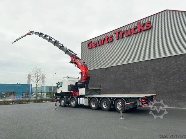 Kranwagen Scania R520 V8 10X4 TRIDEM + F1650RA.2.28 + JIB L816 K...