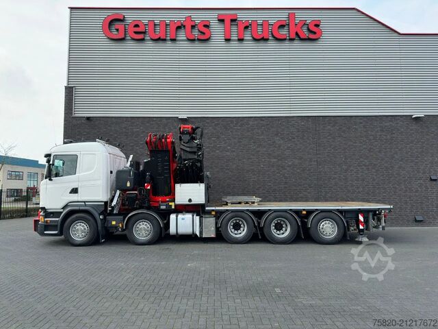 Kranwagen Scania R520 V8 10X4 TRIDEM + F1650RA.2.28 + JIB L816 K...