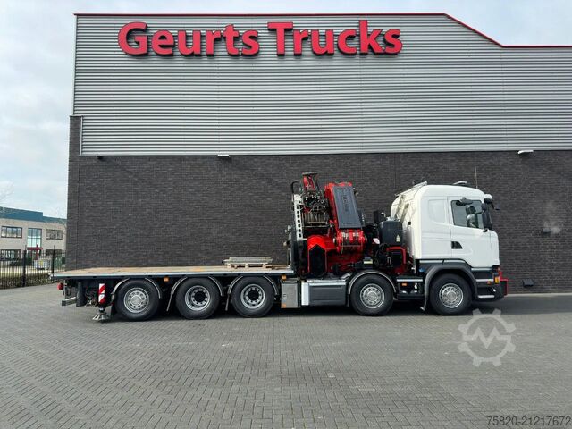 Kranwagen Scania R520 V8 10X4 TRIDEM + F1650RA.2.28 + JIB L816 K...