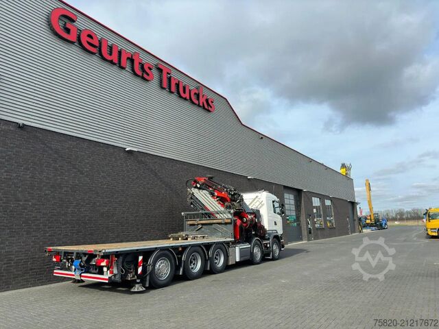 Kranwagen Scania R520 V8 10X4 TRIDEM + F1650RA.2.28 + JIB L816 K...