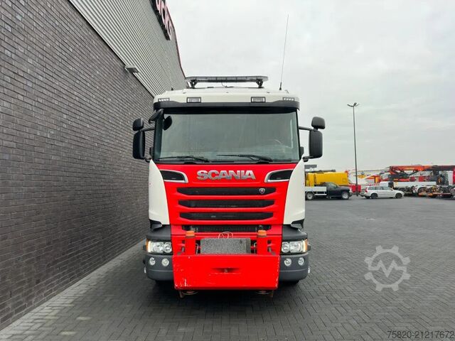 Kranwagen Scania R520 V8 10X4 TRIDEM + F1650RA.2.28 + JIB L816 K...