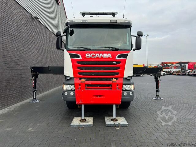 Kranwagen Scania R520 V8 10X4 TRIDEM + F1650RA.2.28 + JIB L816 K...