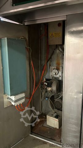 Bakery oven Zuchelli Four rotatif double chariot 60x80 Gaz