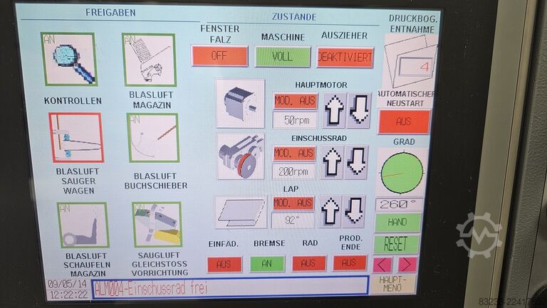 Book binding machine SMYTH FRECCIA F150 - 4D Large