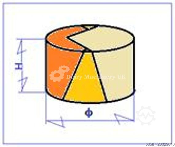 Butter Packing Machine for Medallion Mini portion Butter 10 grams Benhil/ Corazza/ Kustner 