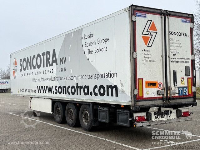 Reefer semitrailer Schmitz Cargobull Tiefkühler Multitemp Doppelstock Trennwand