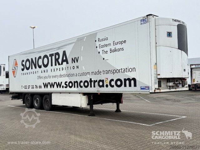 Reefer semitrailer Schmitz Cargobull Tiefkühler Multitemp Doppelstock Trennwand