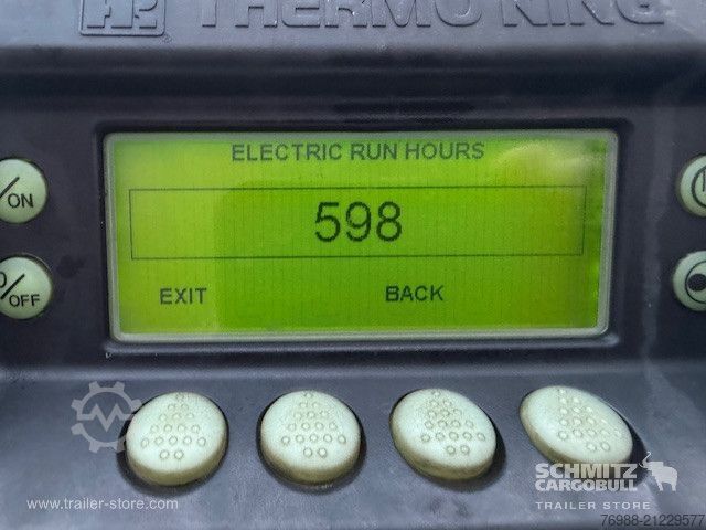 Reefer semitrailer Schmitz Cargobull Tiefkühler Multitemp Doppelstock Trennwand