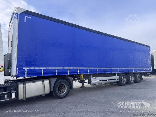 Auflieger mit Pritsche & Plane Schmitz Cargobull Curtainsider Standard