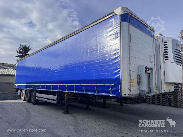 Auflieger mit Pritsche & Plane Schmitz Cargobull Curtainsider Standard