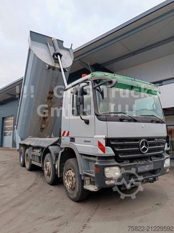 Kipper LKW MERCEDES-BENZ Actros 3244 4144 / 8X4 / 18 Kubik Mulde Meiller