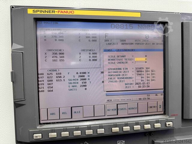 CNC-Dreh- und Fräszentrum Spinner TC 52