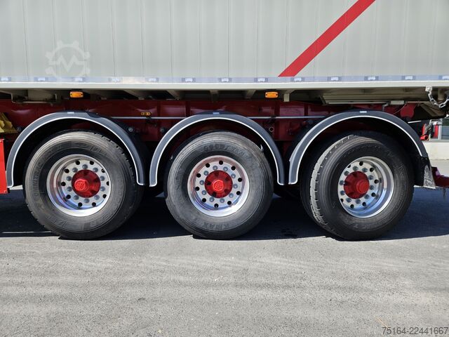 Tipper semitrailer CARNEHL CHKS/A Alukastenmulde