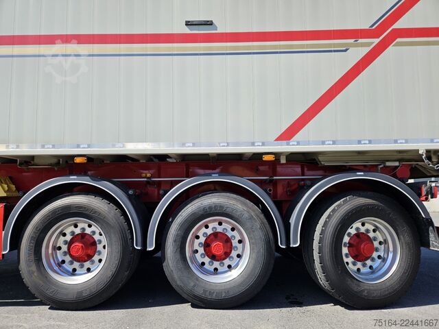 Tipper semitrailer CARNEHL CHKS/A Alukastenmulde