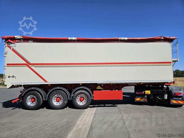 Tipper semitrailer CARNEHL CHKS/A Alukastenmulde