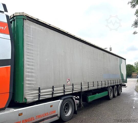 Sliding tarpaulins Krone SDP 27 CURTAINSIDE WITH SLIDING ROOF APK/TUV 08...