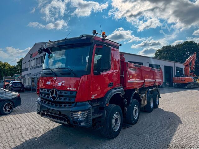 Three-sided tipper truck MERCEDES-BENZ Arocs 4146 3.S.K Bordmatic