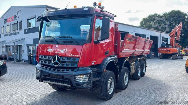 Three-sided tipper truck MERCEDES-BENZ Arocs 4146 3.S.K Bordmatic
