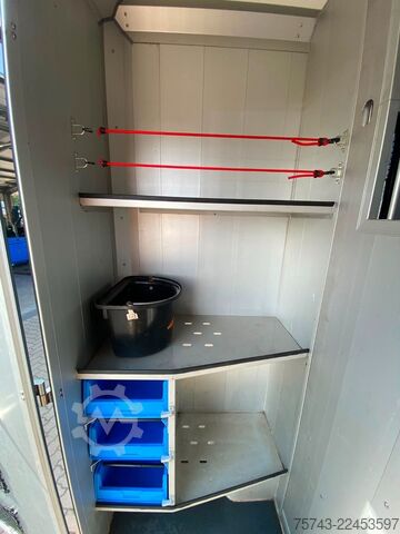 Livestock transporter FIAT Ducato Böckmann 2 Pferdetransporter