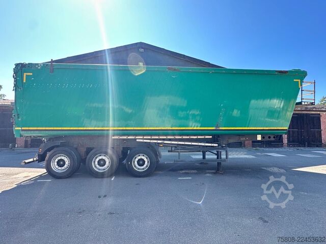 Tipper semitrailer SCHMITZ CARGOBULL SKI 24 SL 9.6 Alu Liftachse 50m³3xvorhanden