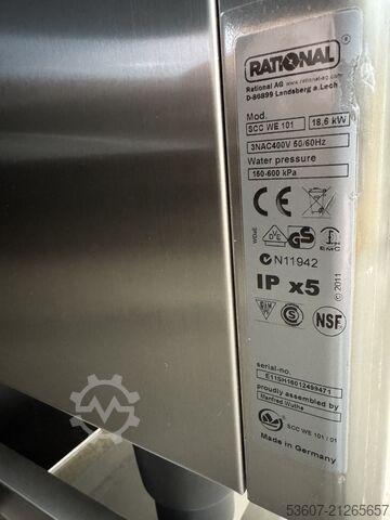 Kombidämpfer Rational SCC 101 Elektro