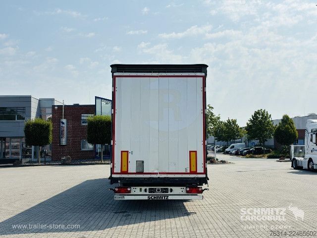 Auflieger mit Pritsche & Plane Schmitz Cargobull Curtainsider Mega Getränke