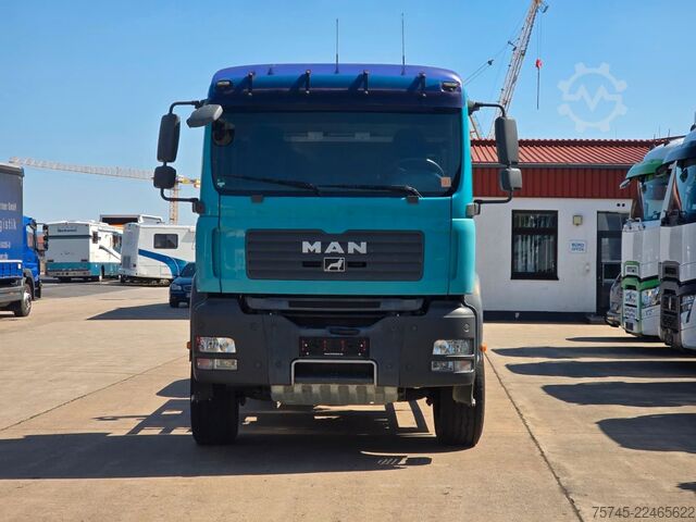 Roll-off tipper truck MAN TGA 26.440 * ABROLLKIPPER * BLATT * KLIMA *