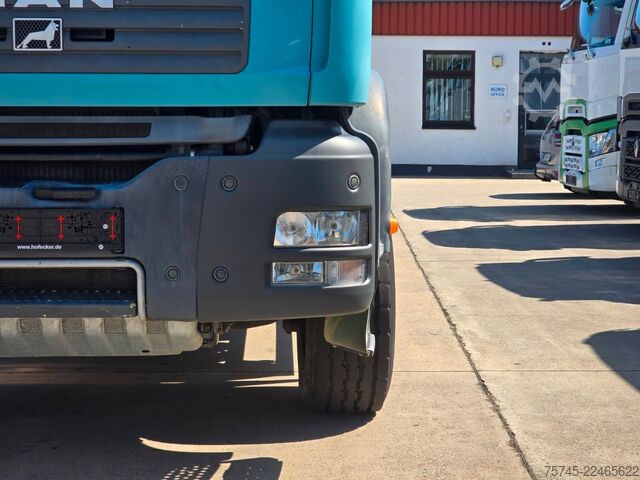Roll-off tipper truck MAN TGA 26.440 * ABROLLKIPPER * BLATT * KLIMA *