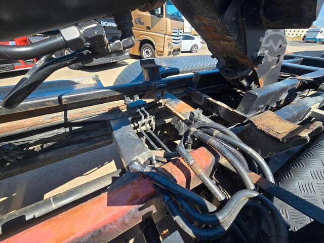 Roll-off tipper truck MAN TGA 26.440 * ABROLLKIPPER * BLATT * KLIMA *