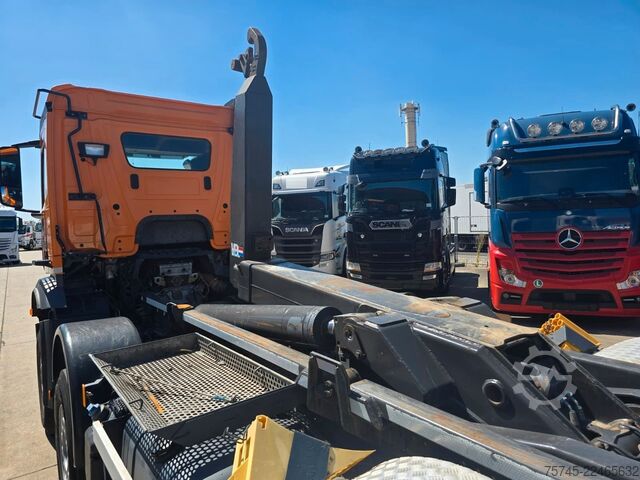 Roll-off tipper truck MERCEDES-BENZ AROCS 3245 * ABROLLKIPPER * VDL * BLATT *  KLIMA