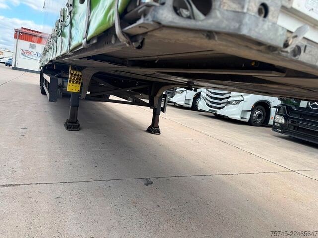Open semitrailer with tarp SCHMITZ CARGOBULL SCS 18/L *PR+PL * VARIO-SYSTEM * MEGA *