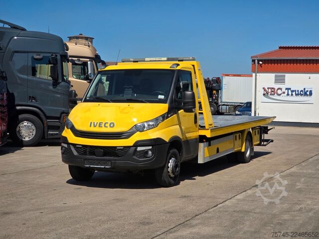 Wrecker IVECO DAILY 70C18 * SCHIEBEPLATEAU * KLIMA * SPURHALTE