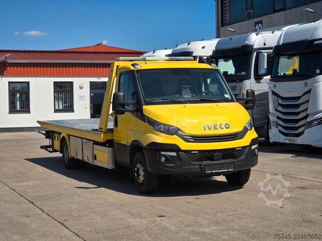 Wrecker IVECO DAILY 70C18 * SCHIEBEPLATEAU * KLIMA * SPURHALTE