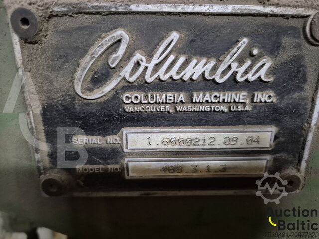 Concrete machine  Columbia machine Model 21
