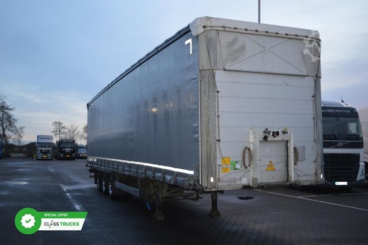 Auflieger mit Pritsche & Plane SCHMITZ CARGOBULL SCS24/L Varios