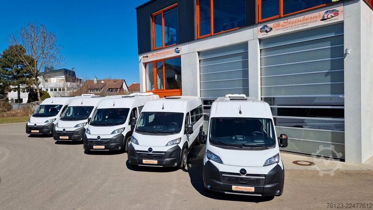 Minibus FIAT 2x  Opel Movano 18 SS  in Stock Fiat Ducato