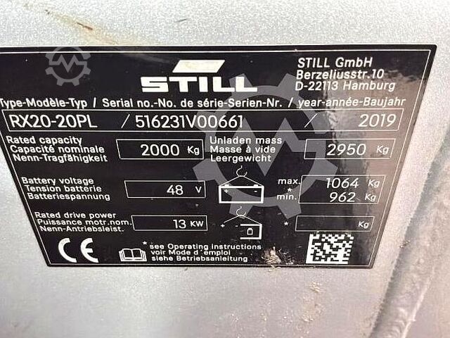 Gabelstapler Still RX20-20PL