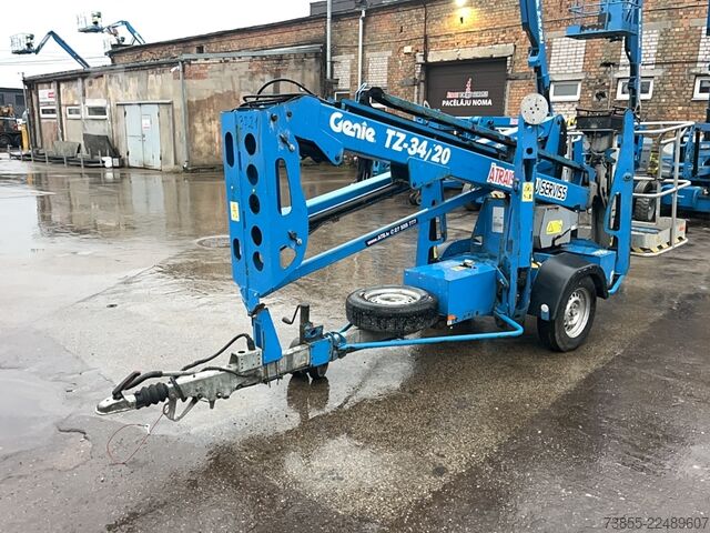 Trailer-Mounted Boom Lift Genie TZ34 (12m)