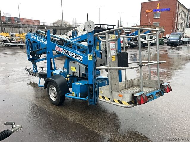 Trailer-Mounted Boom Lift Genie TZ34 (12m)
