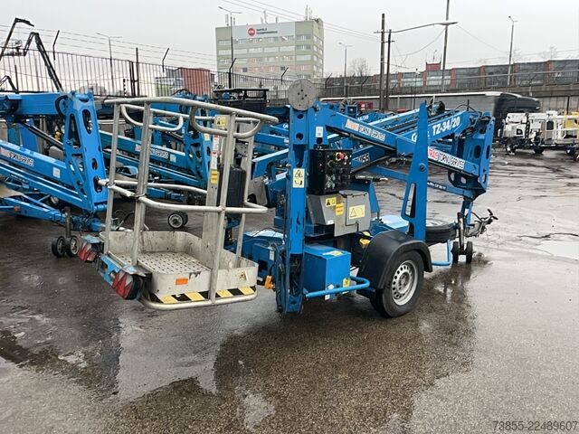 Trailer-Mounted Boom Lift Genie TZ34 (12m)